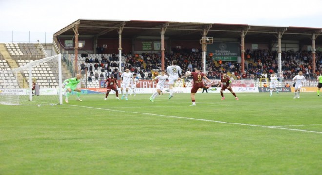 Trendyol 1. Lig: Bandırmaspor: 1 - Manisa: 1