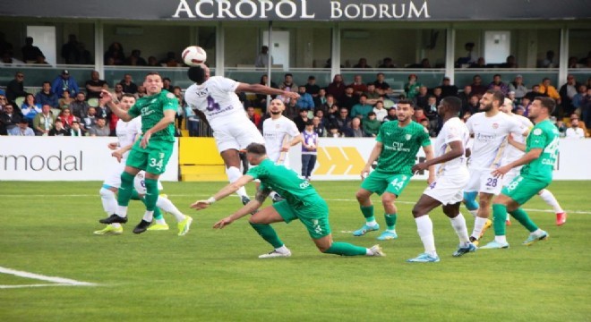 Trendyol 1. Lig: Bodrum FK: 0 - Eyüpspor: 1