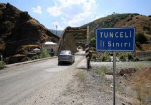 Tunceli-Erzincan karayolu ulaşıma kapatıldı