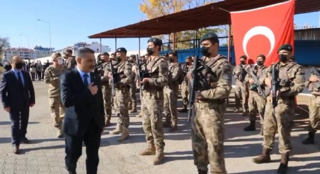 Tunceli’de PÖH’ler Suriye’ye uğurlandı