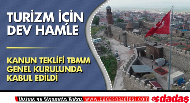 Turizm için dev hamle