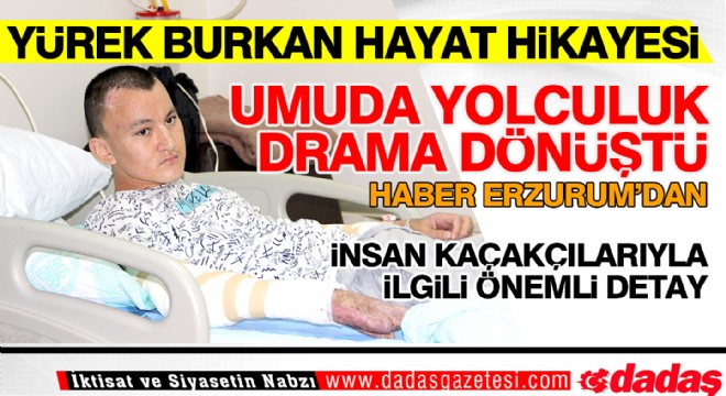 Umuda yolculuğu drama dönüştü