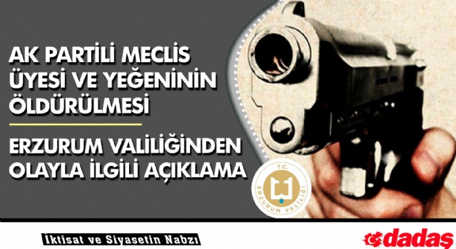 Valilik ten açıklama