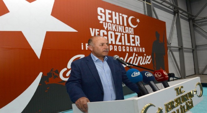 Valilik Şehit ve Gazi ailelerini ağırladı