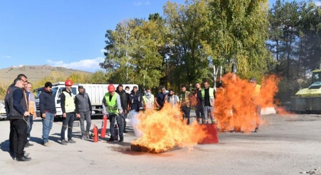 Yakutiye Belediyesinde İş Güvenliği gündemi