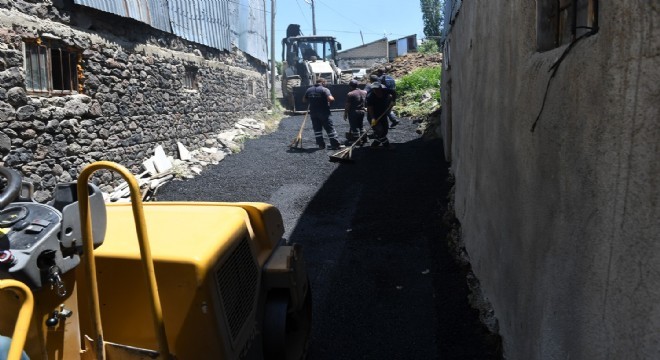 Yakutiye Belediyesinden Şenyurt a asfalt