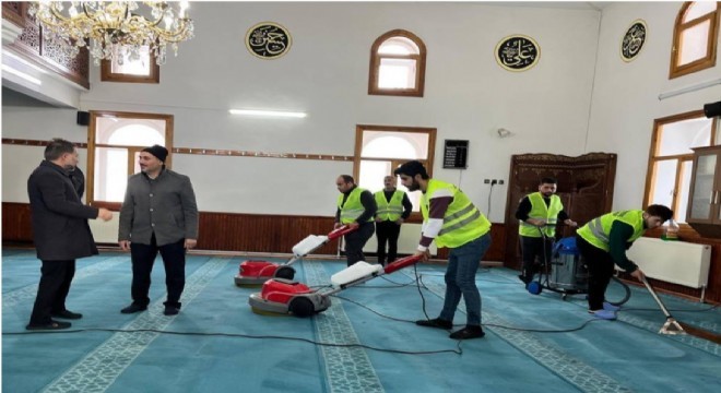 Yakutiye de camiler Ramazan a hazırlanıyor