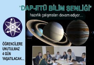 DAP-ETÜ işbirliğiyle Bilim Şenliği…