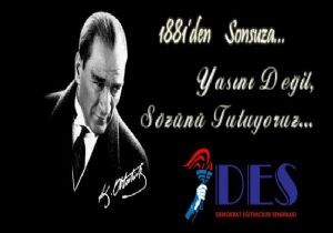 DES : ‘Yas’ını değil, Söz’ünü tutuyoruz’