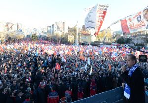 Başbakan Erdoğan a Erzurum dan büyük destek