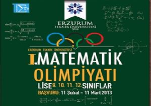 ETÜ Matematik Olimpiyatı düzenliyor