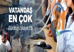 Vatandaş en çok gürültüyü şikâyet etti