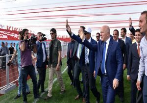 Erzurum Güreş Arena hizmete açıldı