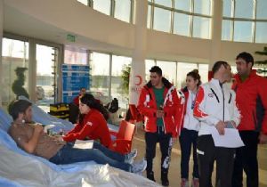 Erzurum GHSİM’de kan bağışı yarışı