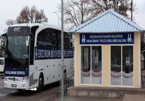 Erzurum’da klimalı durak sayısı artırılıyor