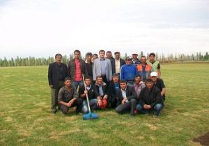 Futbol alt yapısına saha desteği