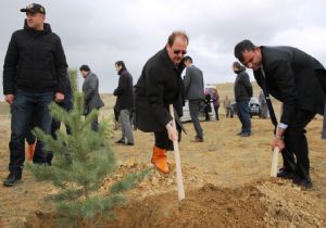 Şehit Kiraz için hatıra ormanı oluşturuldu