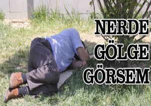 Vatandaş sıcaktan kaçıyor