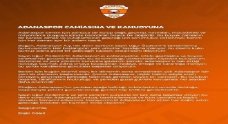 Adanaspor devredildi