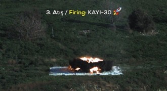 BOZOK ve KAYI-30 hedefi vurdu