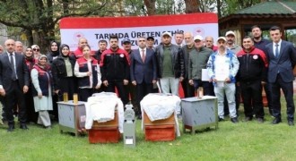 Erzurum'da tarım ve arıcılığa destek
