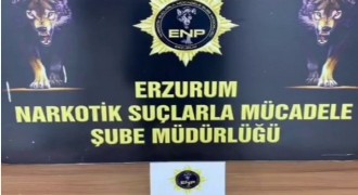 Erzurum polisinden uyuşturucuya geçit yok