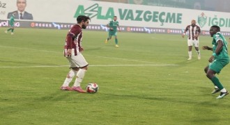 Trendyol 1. Lig: Iğdır FK: 1 - Bandırmaspor: 1