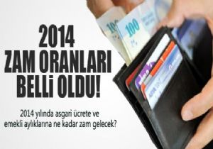 2014 Zam Oranları Belli Oldu! 