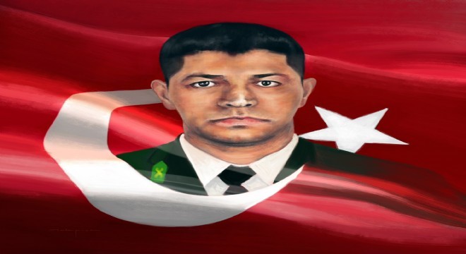 Ömer Halisdemir’i resimlerinde yaşatıyor