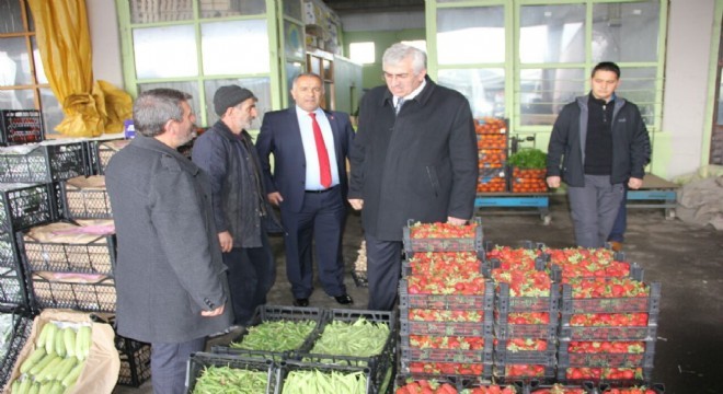 Öz meyve komisyoncularına seslendi