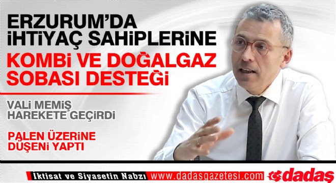 İhtiyaç sahibine kombi ve doğalgaz sobası desteği