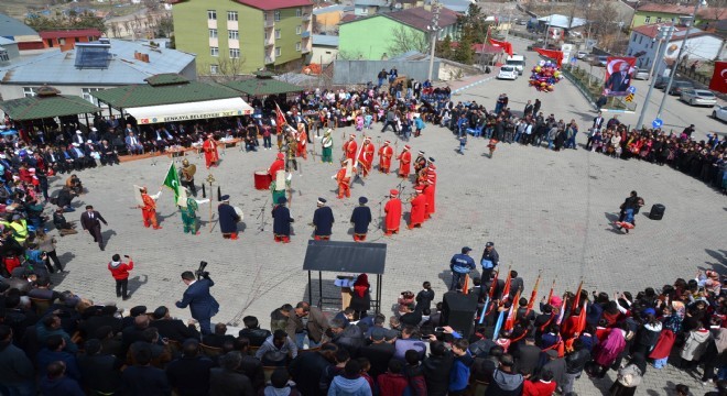 Şenkaya da Milli coşku zirvedeydi