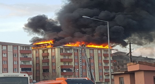 Şükrüpaşa da yangın