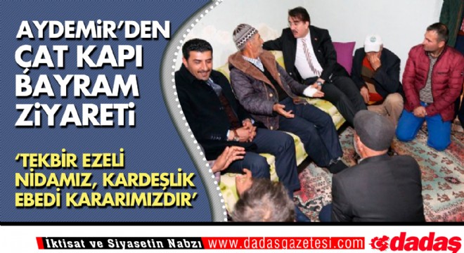 ‘Tekbir ezeli nidamız, kardeşlik ebedi kararımızdır’