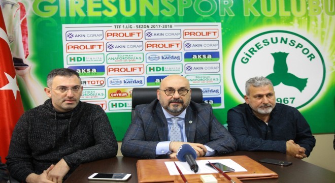 “Giresunspor’dan ayrılacak oyuncular var”