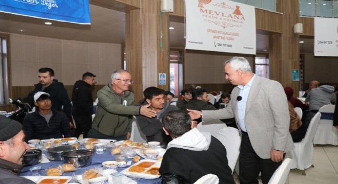 Oltulular geleneksel iftar programında buluştu